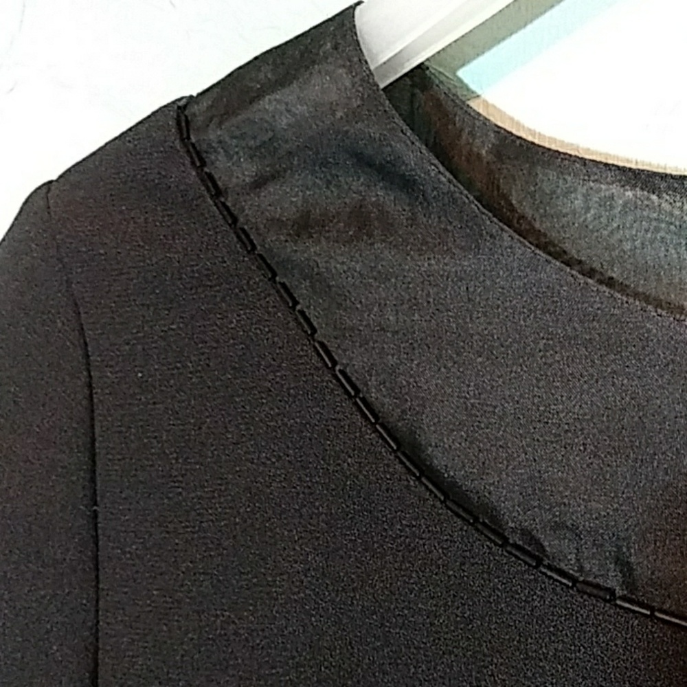 Kasper A.S.L Little Black Dress. Size 4 - Picture 3 of 8